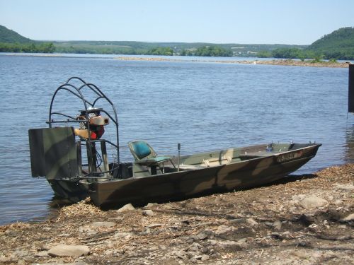 home made jon boat conversion mini airboat Millersburg pa ...