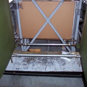 home made rudder tie rod