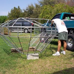 poor mans airboat prop cage