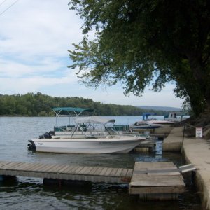 Sunburry Marina on the island Susquehanna River