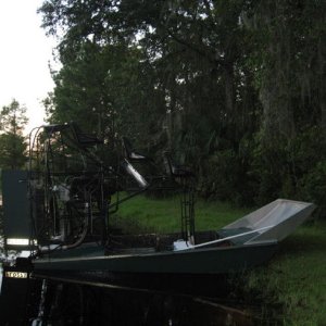 Kenwood Boat Ramp on the Oklawaha River