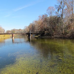 The outlet in between Lake Pan and the river