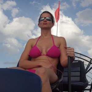 her first time driving she was all smiles