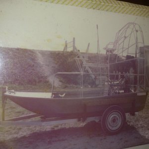 my dads first air boat 1971