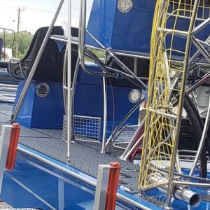 PANTHER BLUE DECKOVER SEADEK REAR TO FRONT CLOSE SAUNDERS