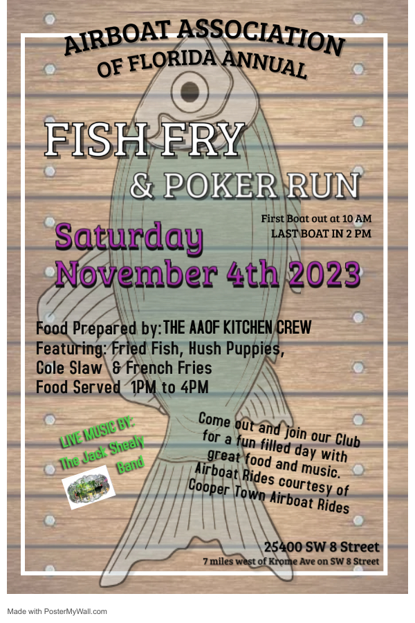 AAOF Annual Fish Fry