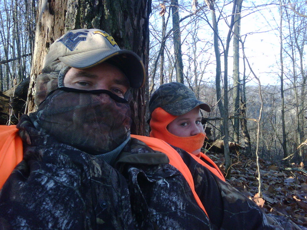 Sitting on the ridge in WV