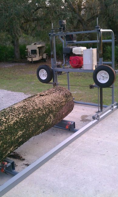 Homemade sawmill - Southern Airboat Picture Gallery Archives