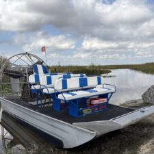 Floral city airboat 18ft 496 fuel injected belt drive Turn key ready to go